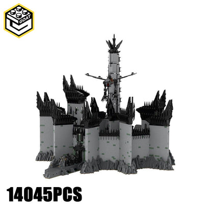 Goat Bricks UCS Minas Morgul Building Blocks Model