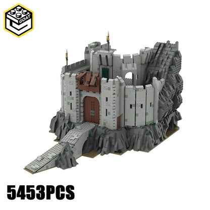 Goat Bricks UCS Helm's Deep - part 1 Building Blocks Model