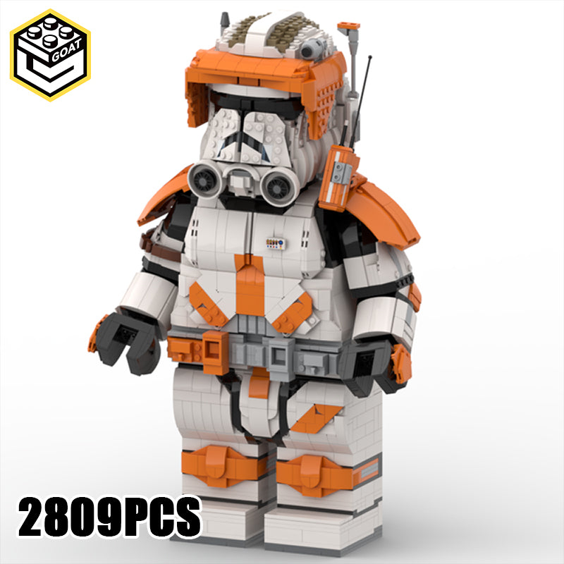 Goat Bricks Star Movie Commander Cody Phase Mega Figure Model