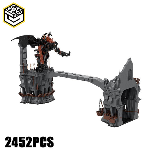 Goat Bricks Khazad-Dum Bridge Building Blocks Model