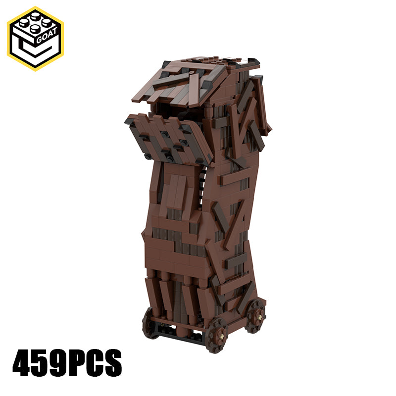 Goat Bricks Mordor Siege Tower Building Blocks Model