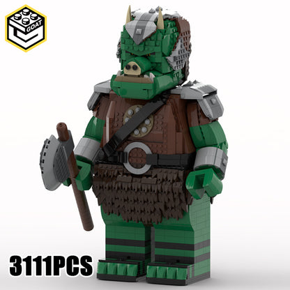 Goat Bricks Star Movie Gamorrean Guard Mega Figure Model