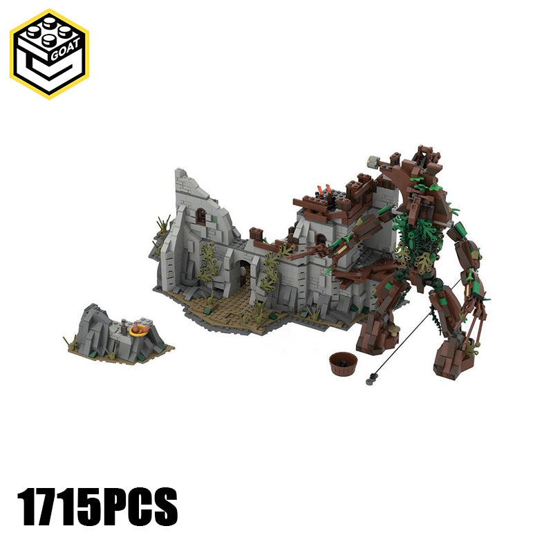 Goat Bricks Saruman's Storeroom Building Blocks Model